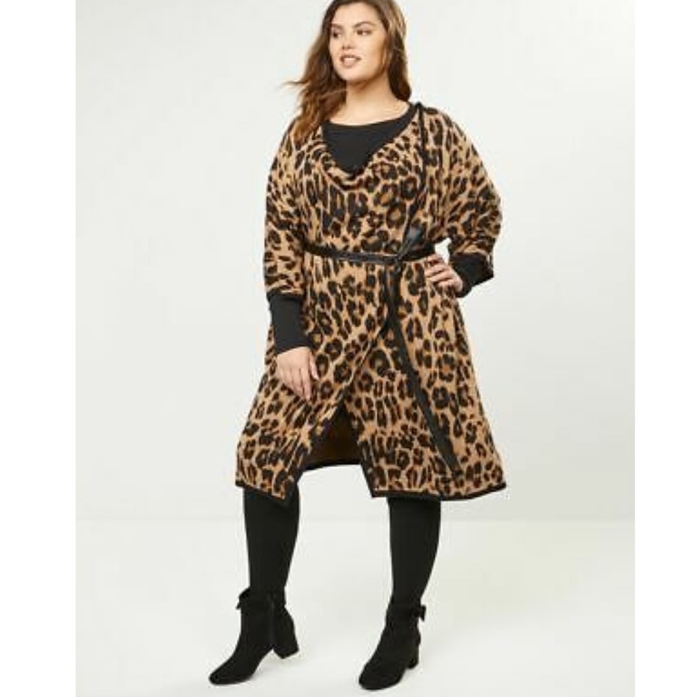 LEOPARD PRINT OVERPIECE